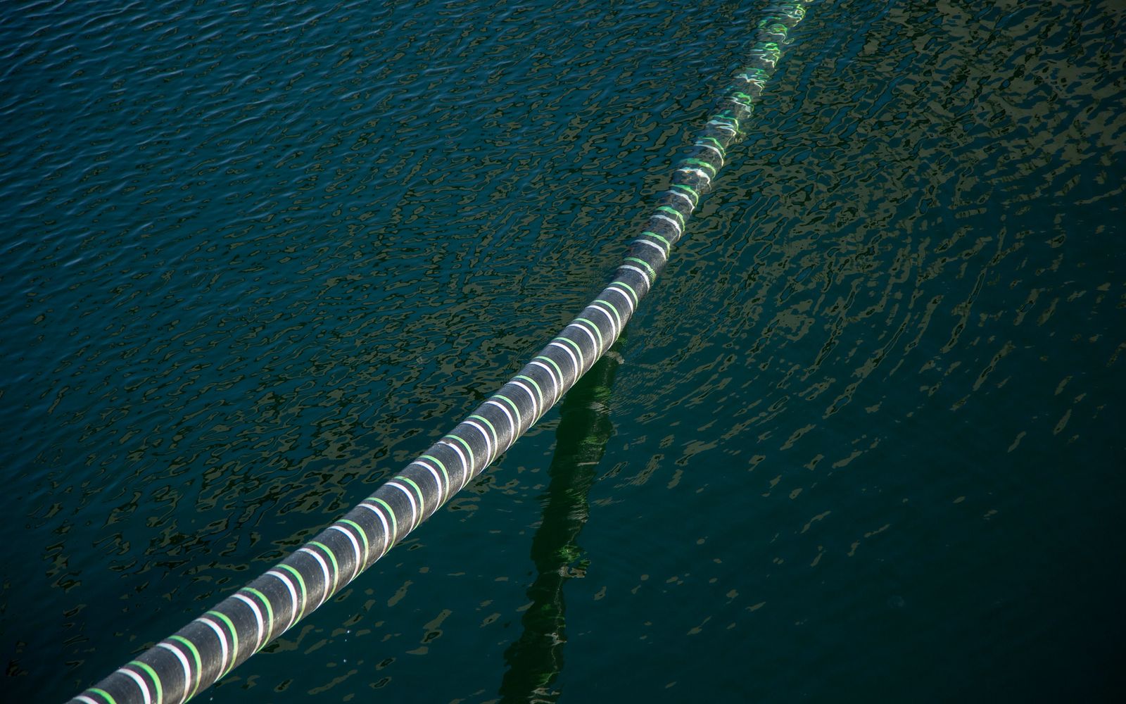 Offshore cable in ocean water