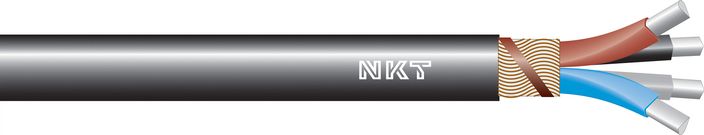 Image of AL 4-core waveform Cu sne cable